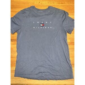 Tommy Hilfiger Womens T-Shirt‎ Short Sleeve Graphic Logo Tee Casual Top Med.